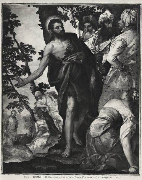 Anderson — Roma - S. Giovanni nel deserto - Paolo Veronese - Gall. Borghese — insieme
